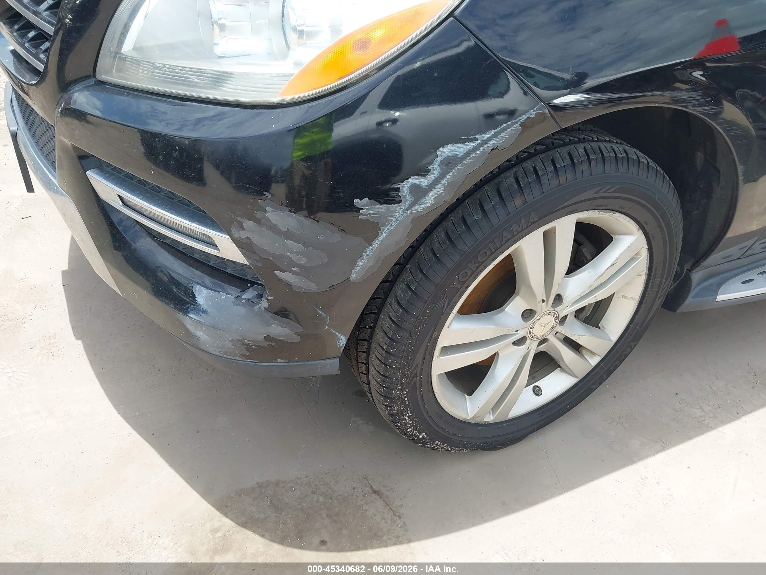 2015 Mercedes-benz Ml 350   Black vin: 4JGDA5JB4FA463298