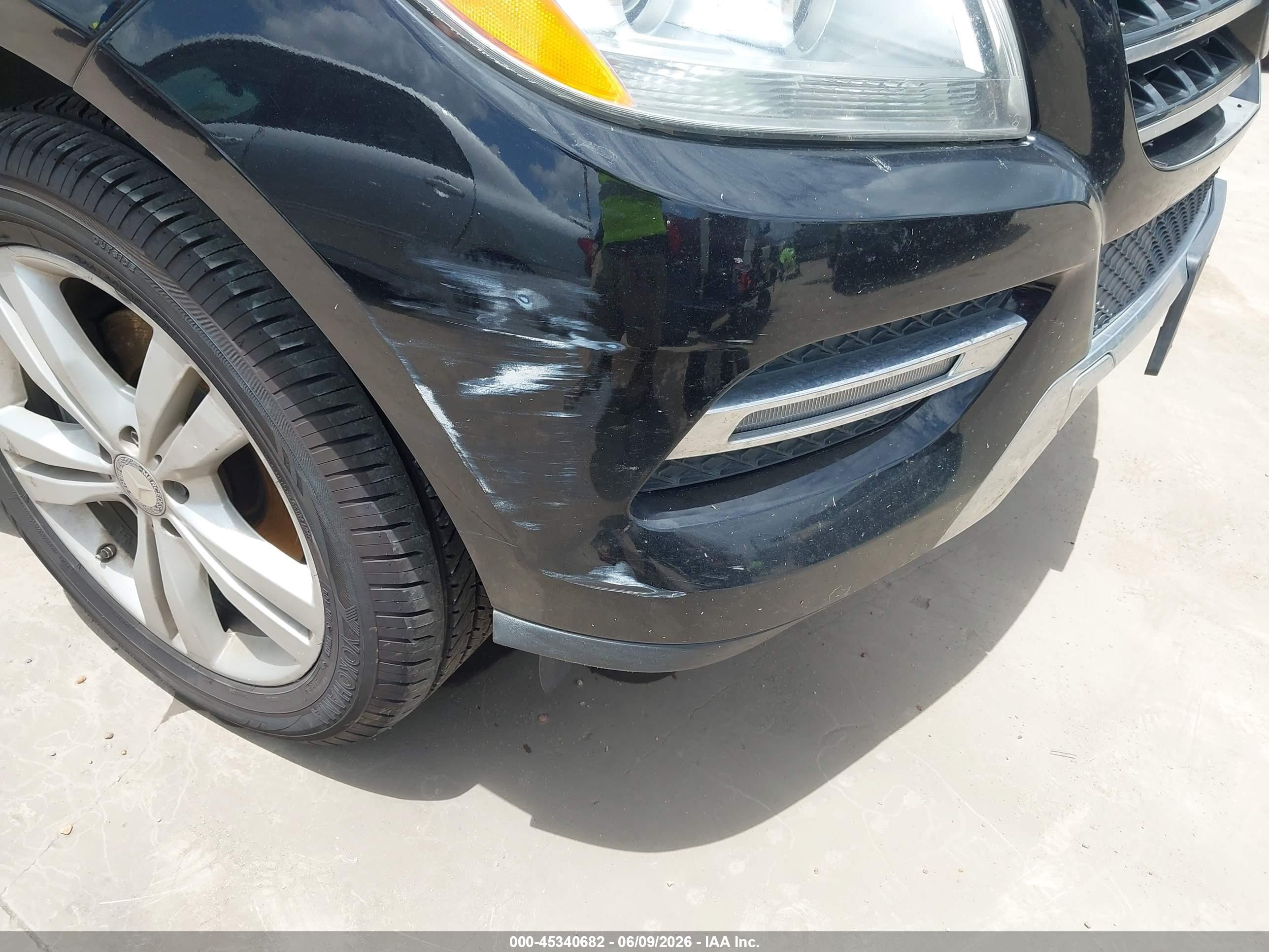 2015 Mercedes-benz Ml 350   Black vin: 4JGDA5JB4FA463298