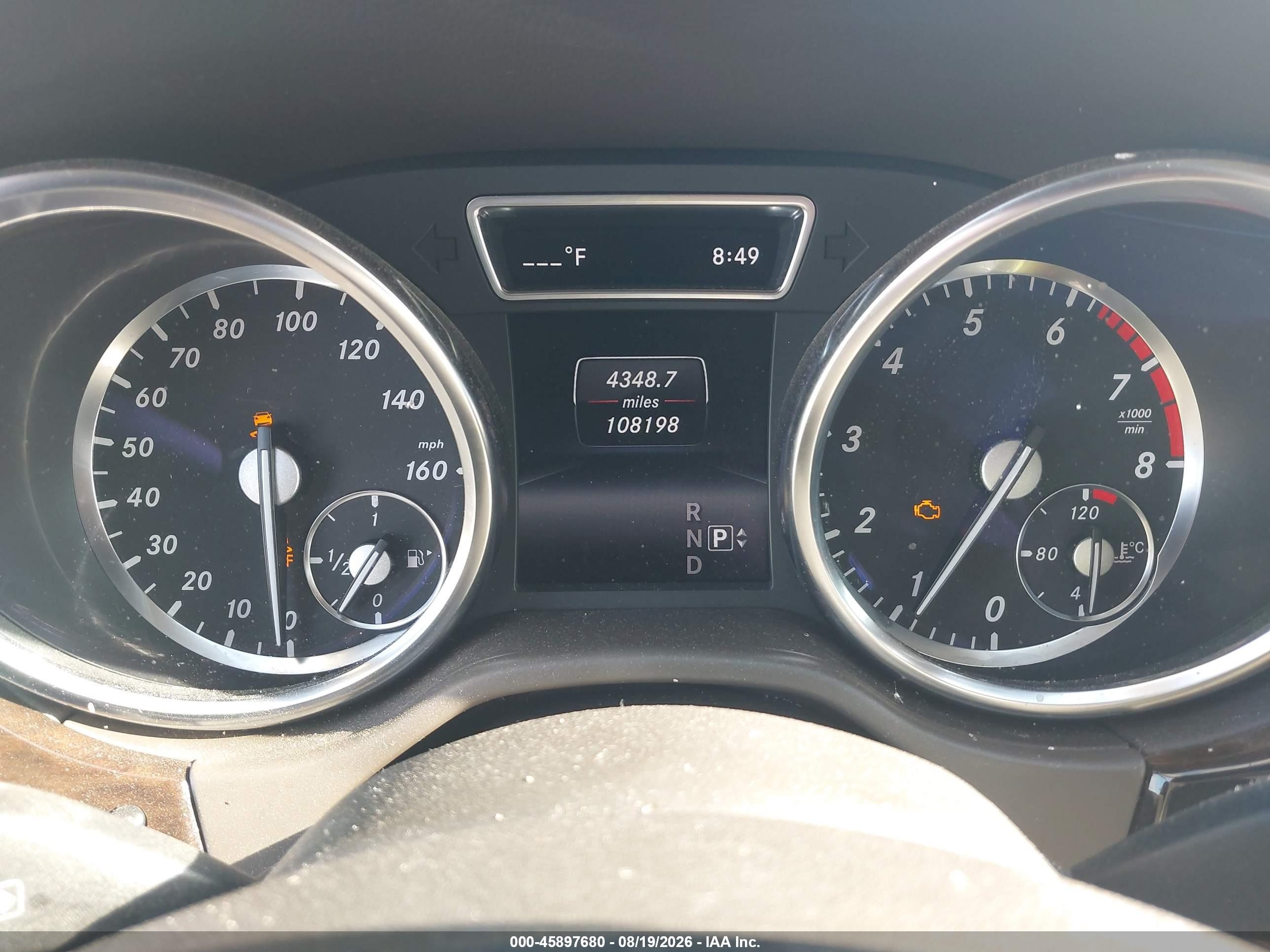 2015 Mercedes-benz Ml 350 White vin: 4JGDA5JB4FA514587