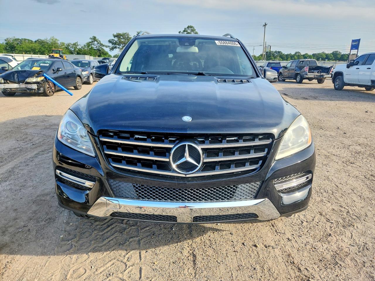 2015 Mercedes-benz Ml 350 Black vin: 4JGDA5JB4FA555446