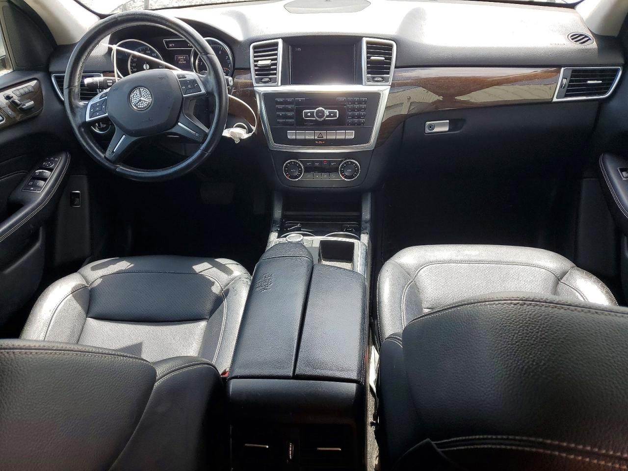 2015 Mercedes-benz Ml 350 Silver vin: 4JGDA5JB4FA574062