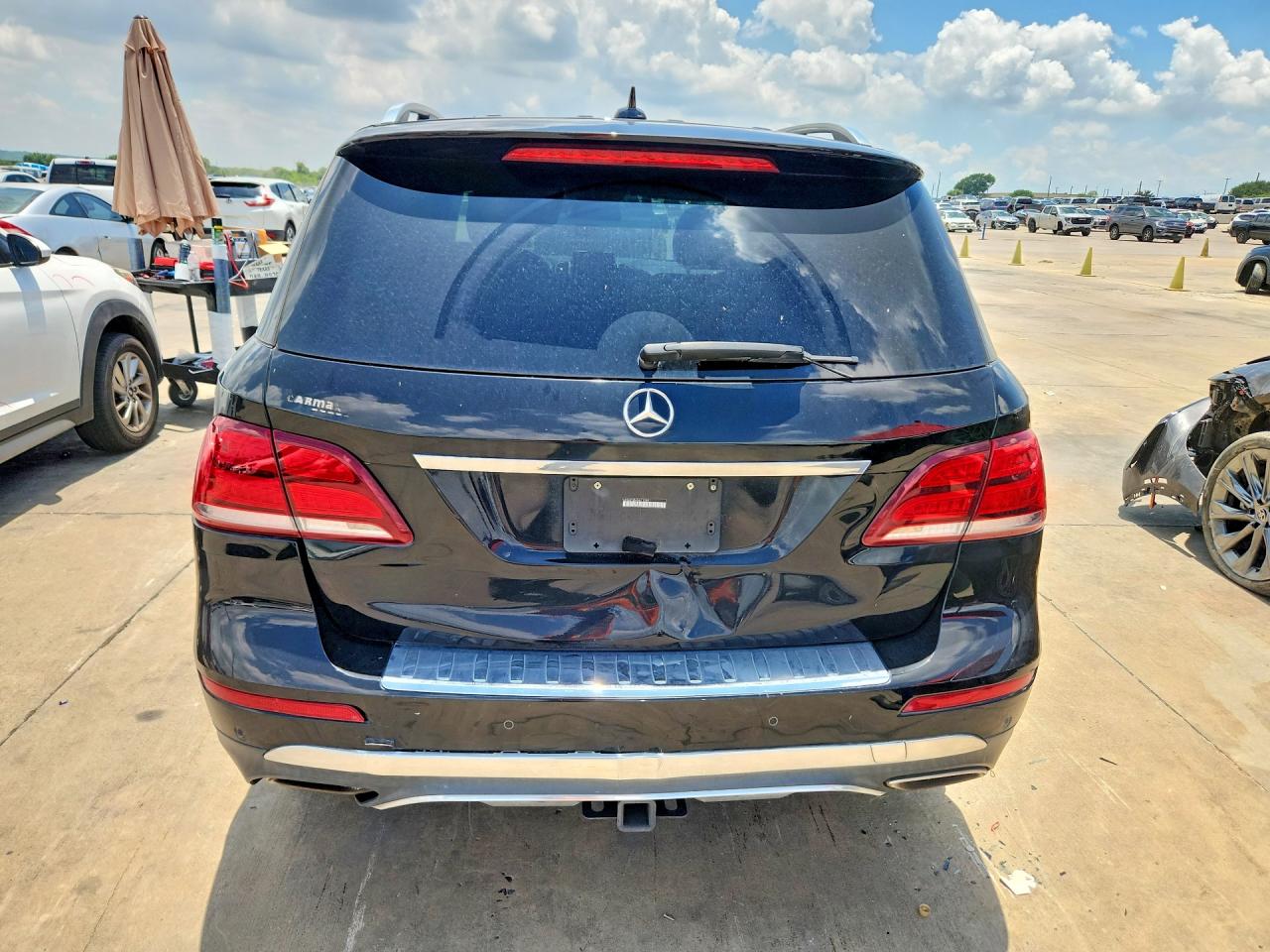 2016 Mercedes-benz Gle 350 Черный vin: 4JGDA5JB4GA712801