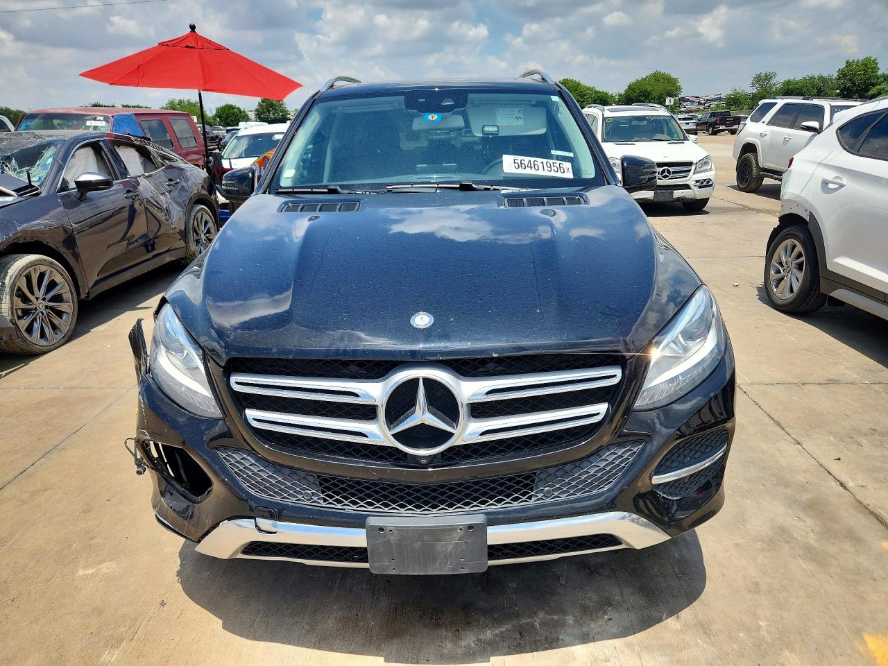2016 Mercedes-benz Gle 350 Черный vin: 4JGDA5JB4GA712801
