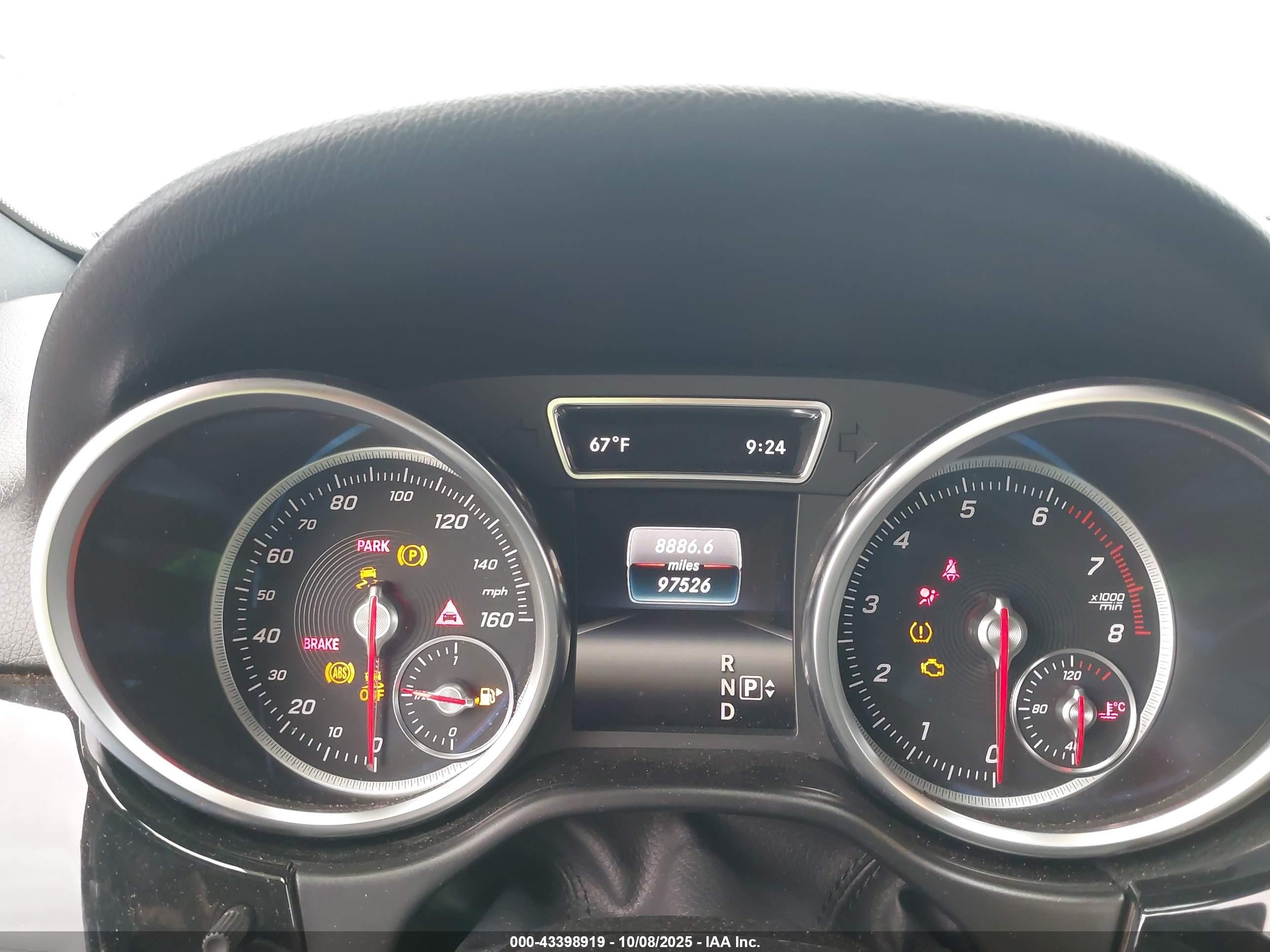 2016 Mercedes-benz Gle 350   Серый vin: 4JGDA5JB4GA786686