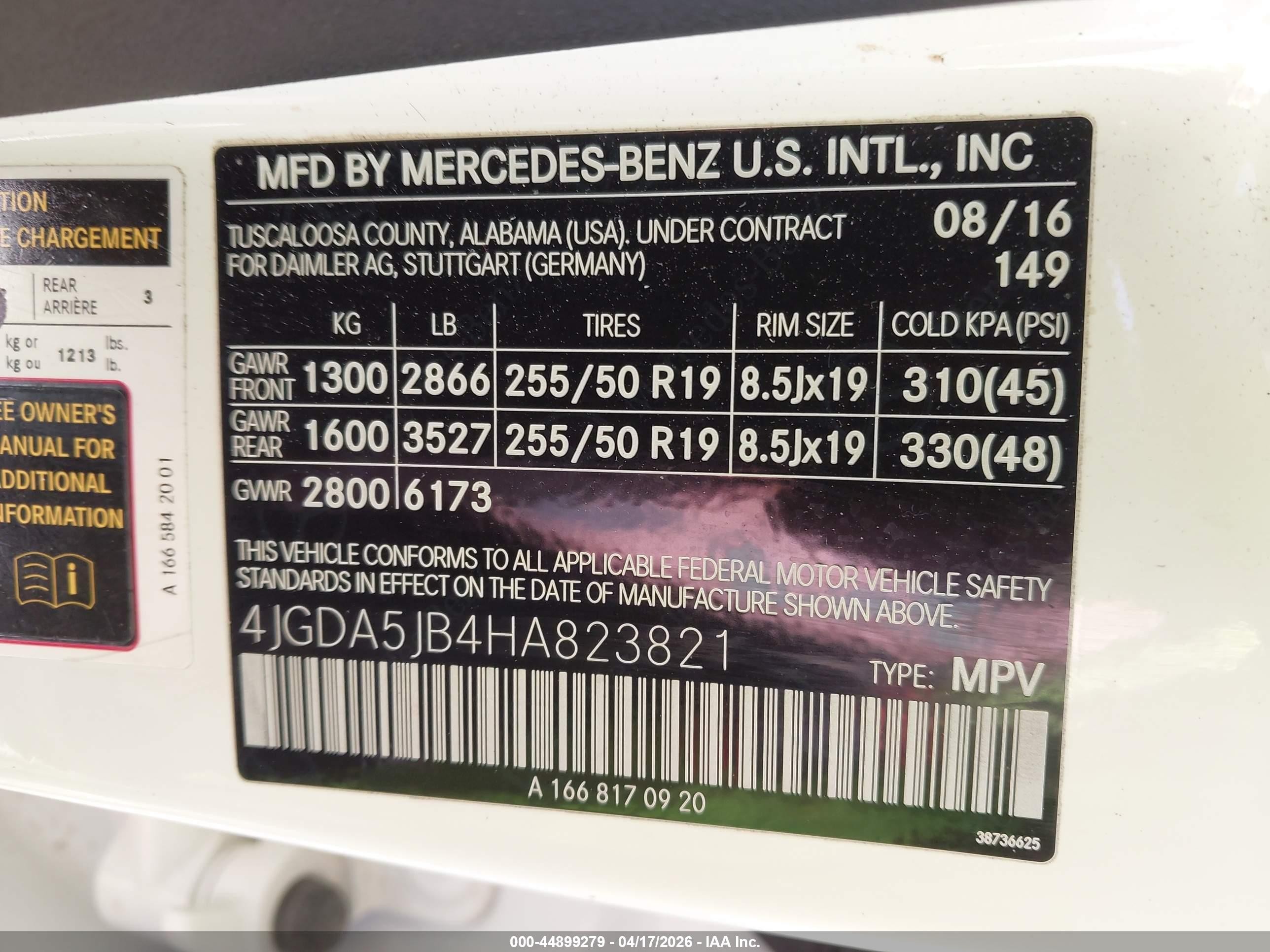 2017 Mercedes-benz Gle 350   White vin: 4JGDA5JB4HA823821