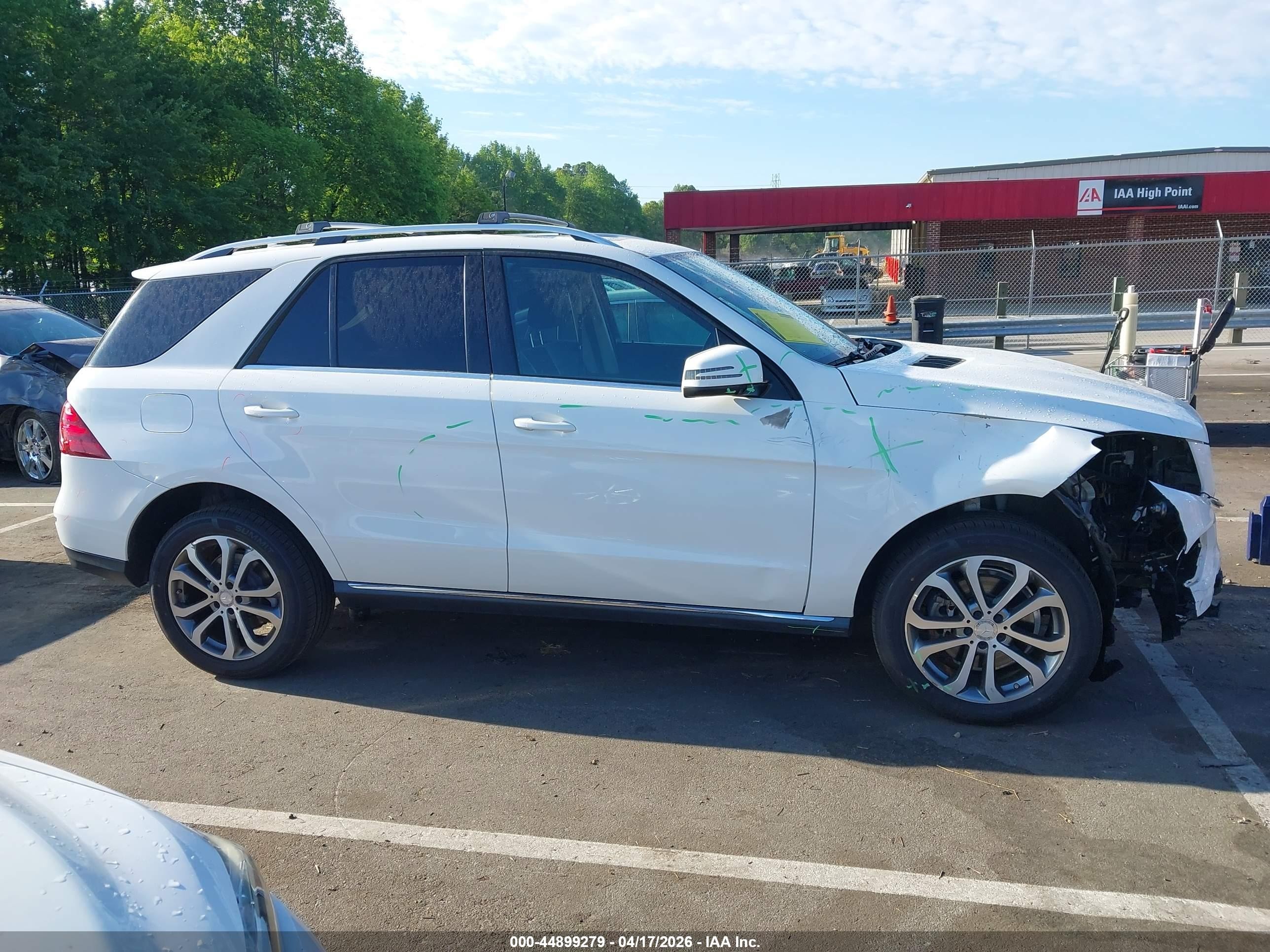 2017 Mercedes-benz Gle 350   White vin: 4JGDA5JB4HA823821