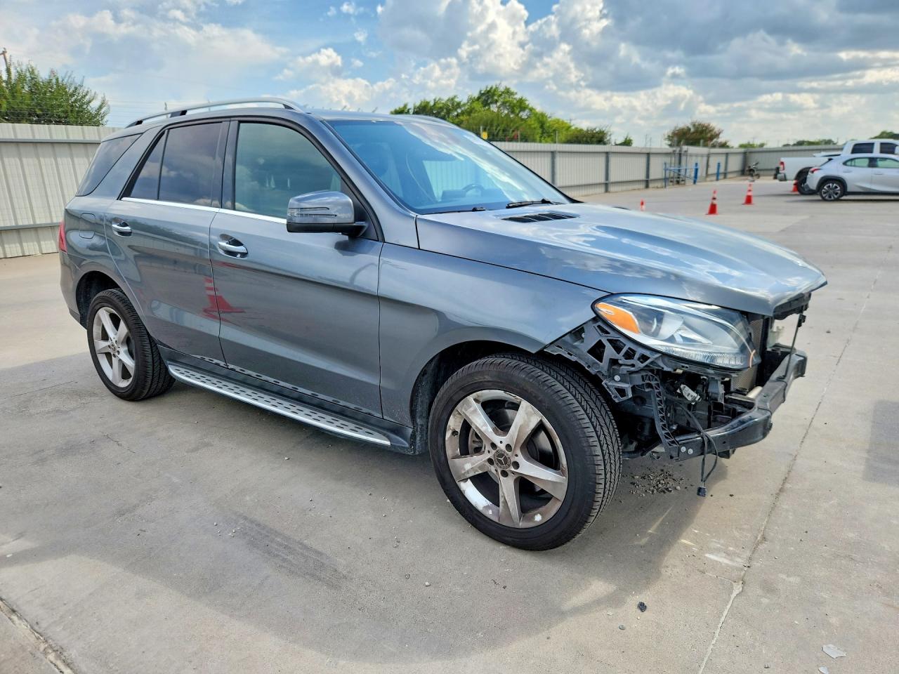 2018 Mercedes-benz Gle 350 Gray vin: 4JGDA5JB4JB048405
