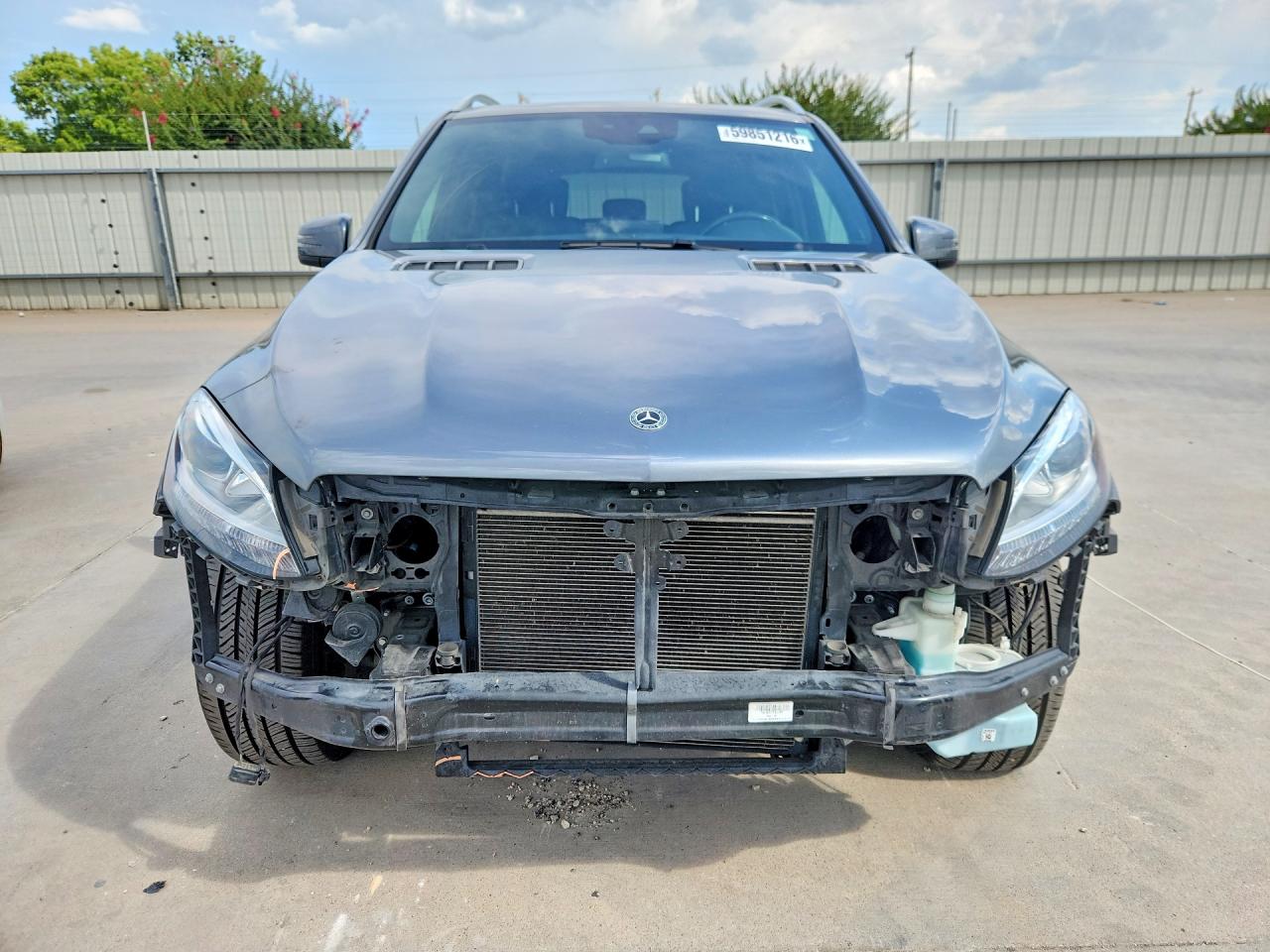 2018 Mercedes-benz Gle 350 Gray vin: 4JGDA5JB4JB048405