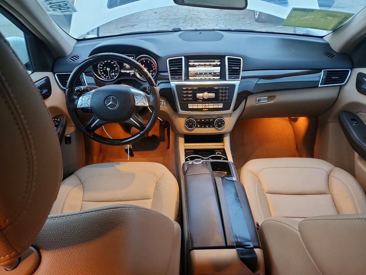 2013 Mercedes-benz Ml 350 White vin: 4JGDA5JB5DA165307