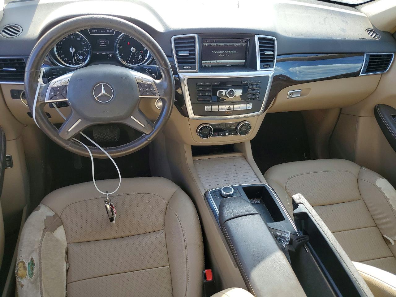 2013 Mercedes-benz Ml 350 White vin: 4JGDA5JB5DA203019