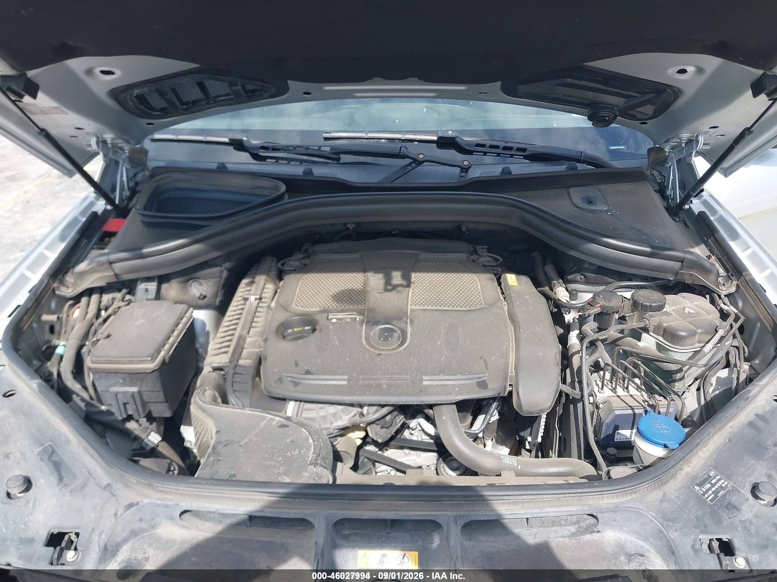 2014 Mercedes-benz Ml 350   Silver vin: 4JGDA5JB5EA298439