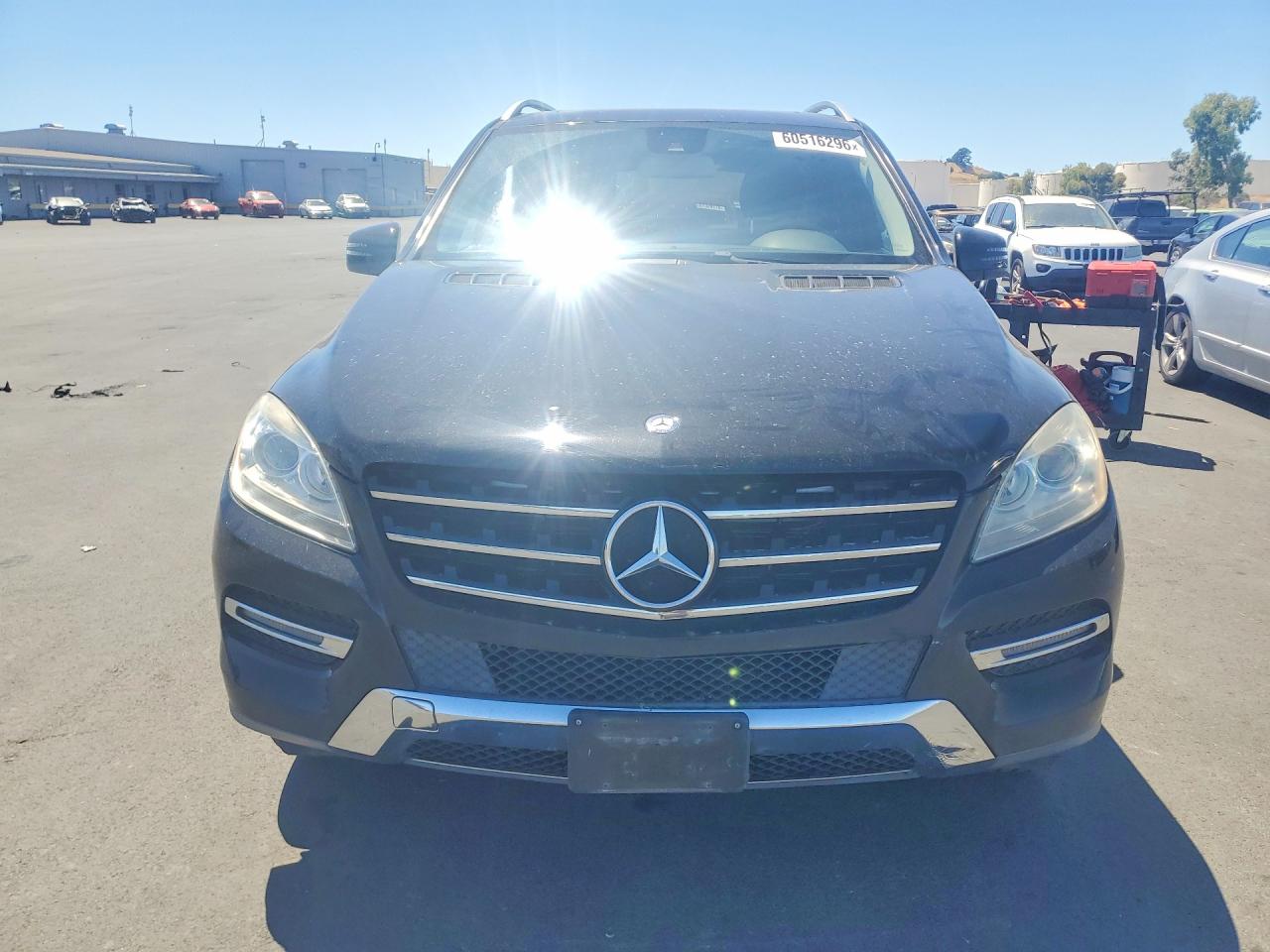 2014 Mercedes-benz Ml 350 Black vin: 4JGDA5JB5EA306118