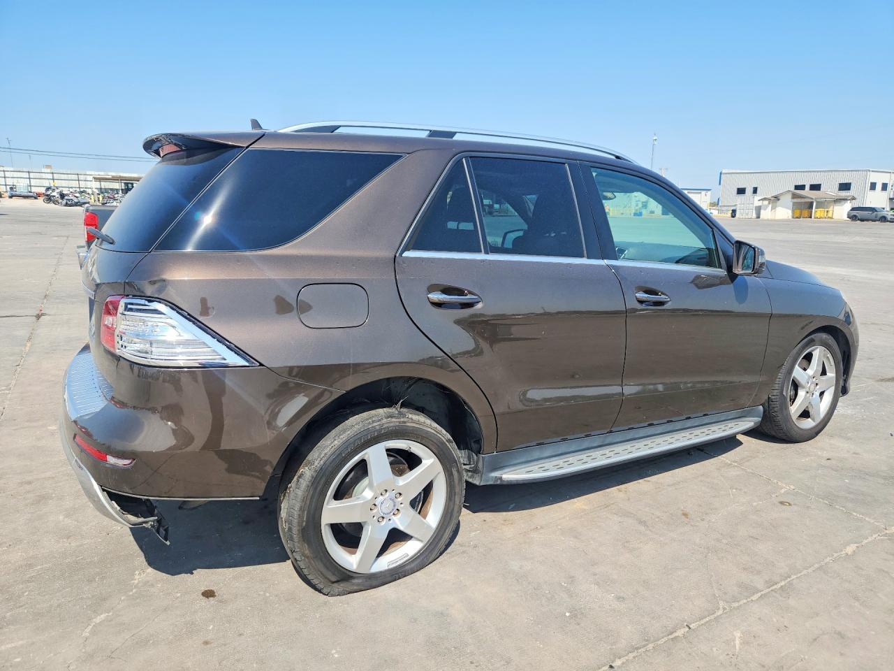 2014 Mercedes-benz Ml 350 Коричневый vin: 4JGDA5JB5EA320892