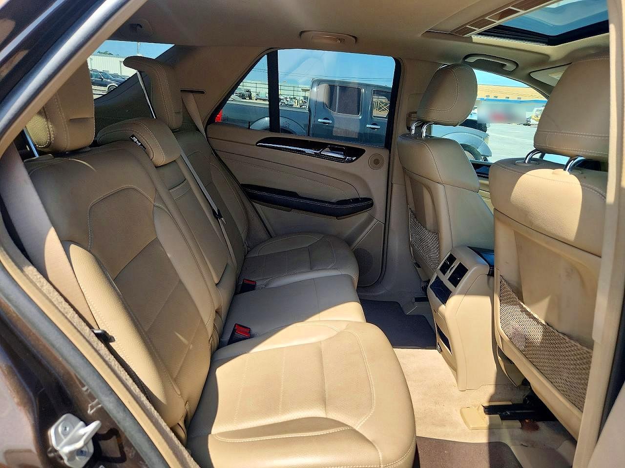2014 Mercedes-benz Ml 350 Коричневый vin: 4JGDA5JB5EA320892