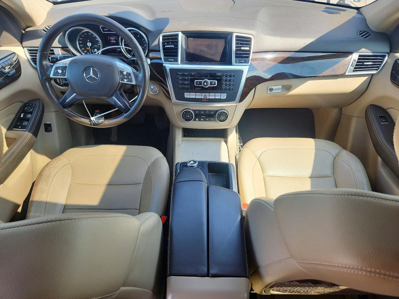2014 Mercedes-benz Ml 350 Коричневый vin: 4JGDA5JB5EA320892