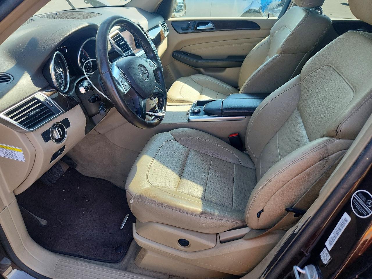 2014 Mercedes-benz Ml 350 Коричневый vin: 4JGDA5JB5EA320892