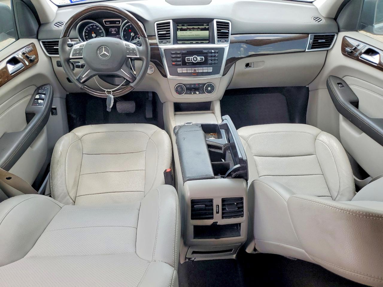 2014 Mercedes-benz Ml 350 Silver vin: 4JGDA5JB5EA373124