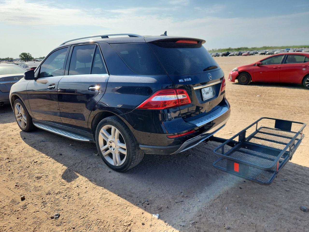 2015 Mercedes-benz Ml 350 Blue vin: 4JGDA5JB5FA443187