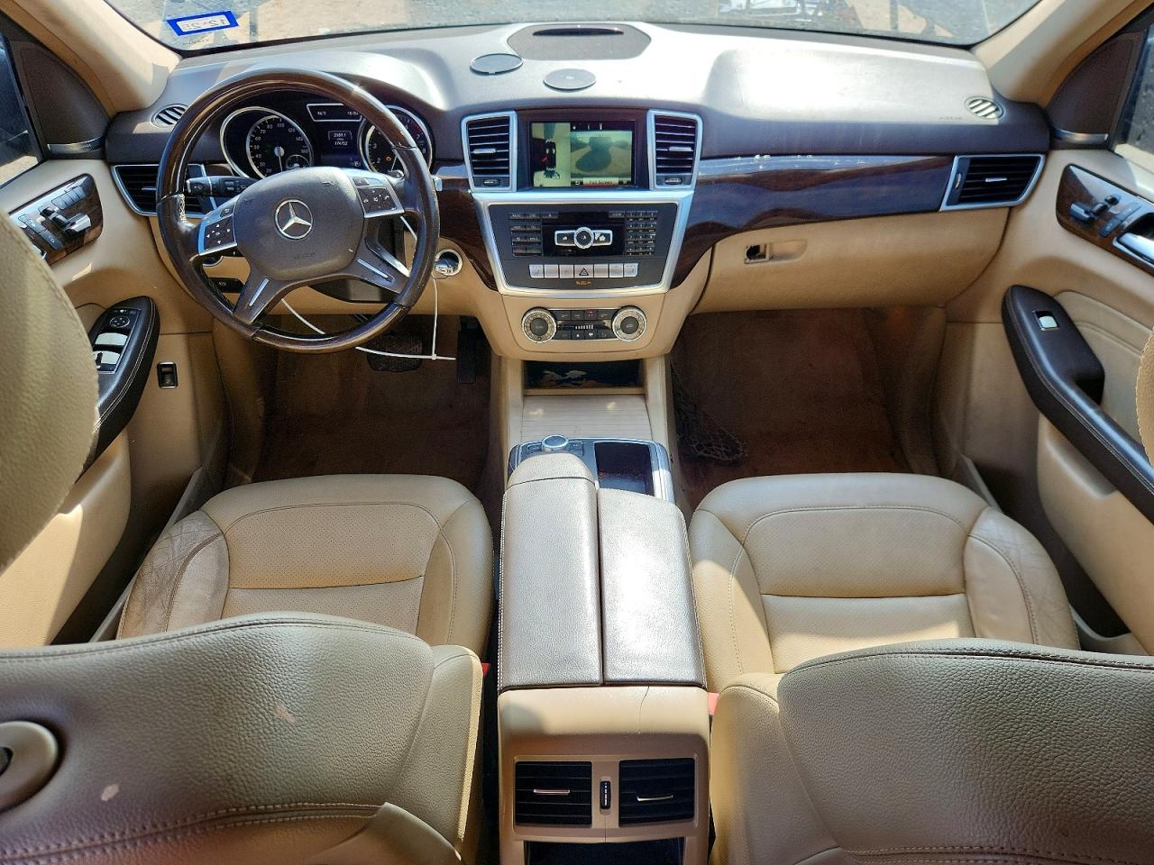 2015 Mercedes-benz Ml 350 Blue vin: 4JGDA5JB5FA443187