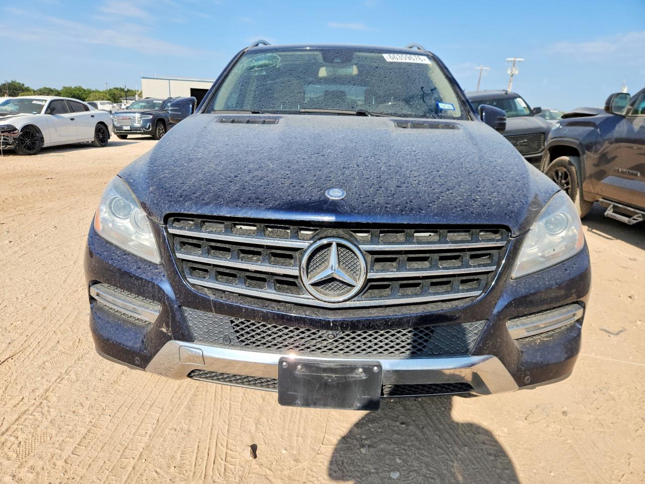 2015 Mercedes-benz Ml 350 Blue vin: 4JGDA5JB5FA443187