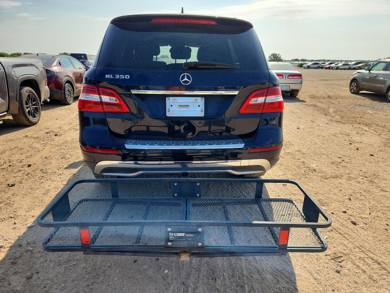 2015 Mercedes-benz Ml 350 Blue vin: 4JGDA5JB5FA443187