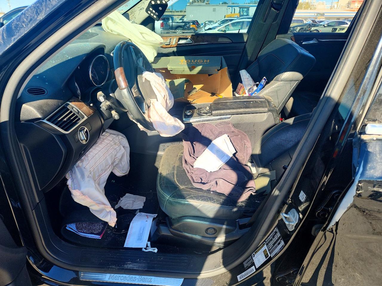 2015 Mercedes-benz Ml 350 Черный vin: 4JGDA5JB5FA512265