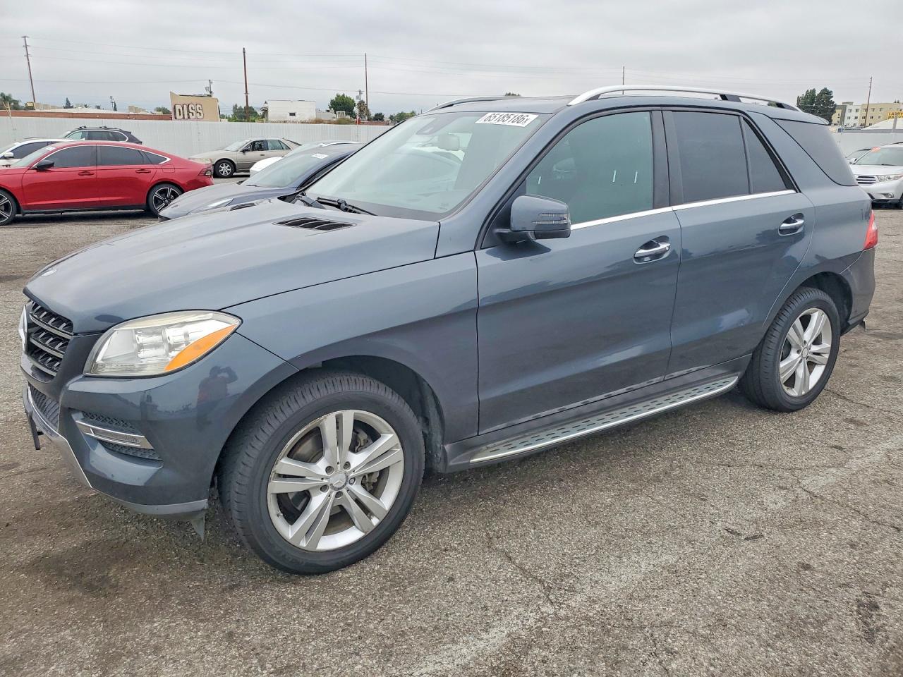 2015 Mercedes-benz Ml 350 Charcoal vin: 4JGDA5JB5FA573101