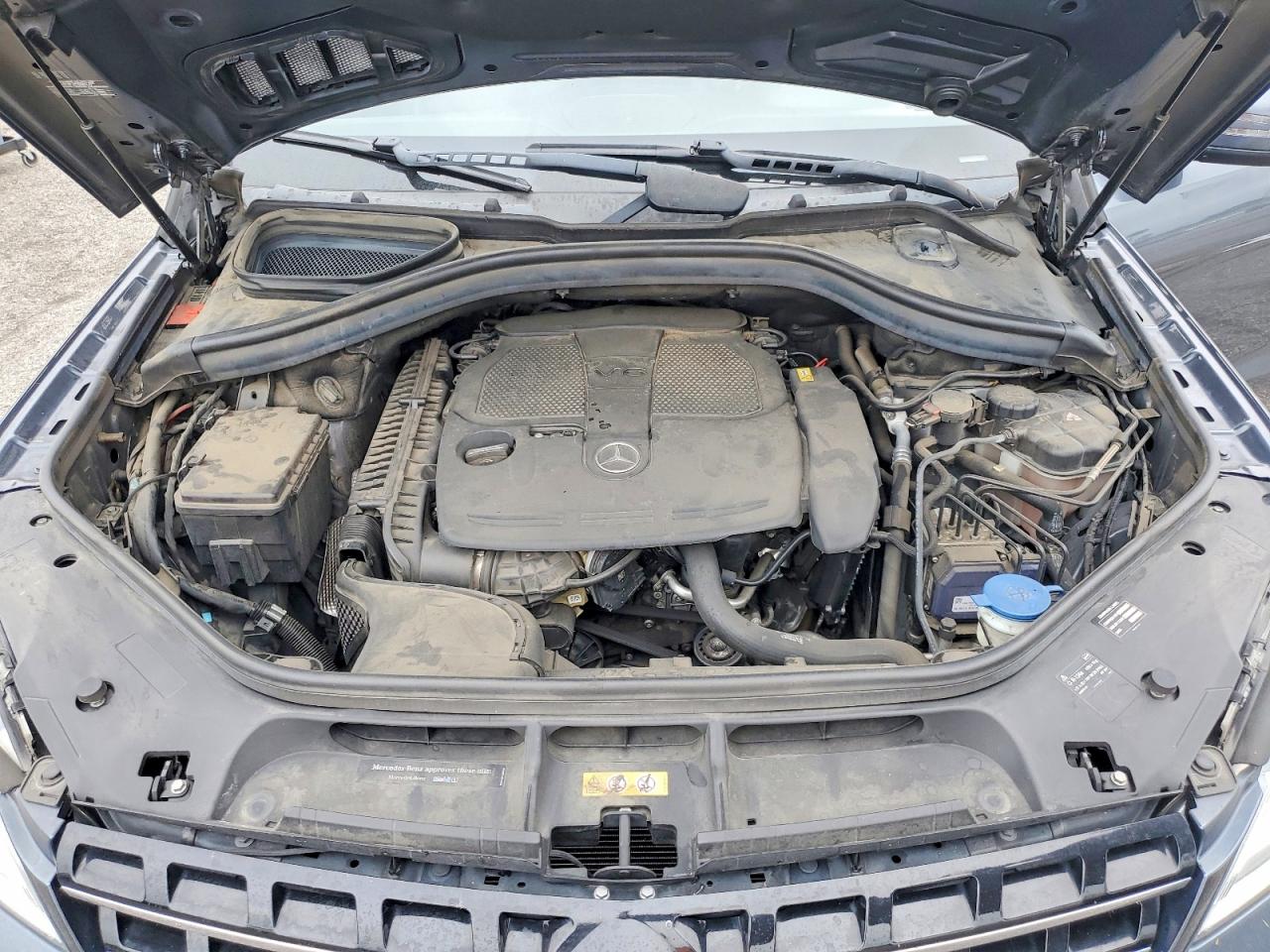2015 Mercedes-benz Ml 350 Charcoal vin: 4JGDA5JB5FA573101