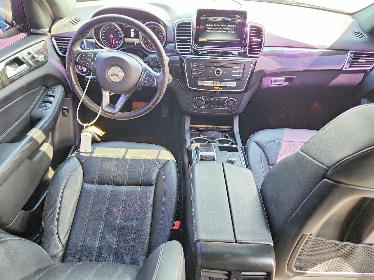 2017 Mercedes-benz Gle 350 Black vin: 4JGDA5JB5HA946771