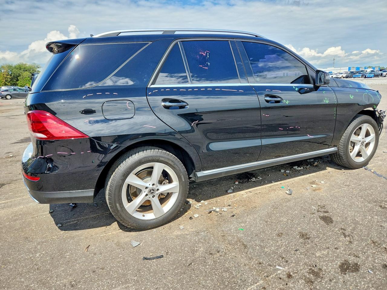 2017 Mercedes-benz Gle 350 Black vin: 4JGDA5JB5HA946771