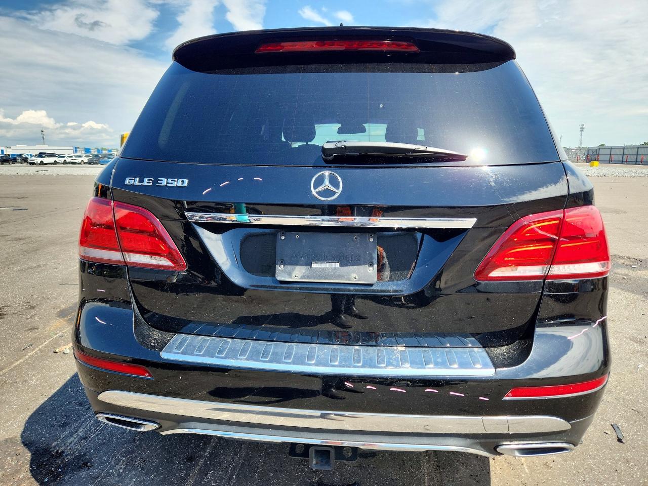 2017 Mercedes-benz Gle 350 Black vin: 4JGDA5JB5HA946771