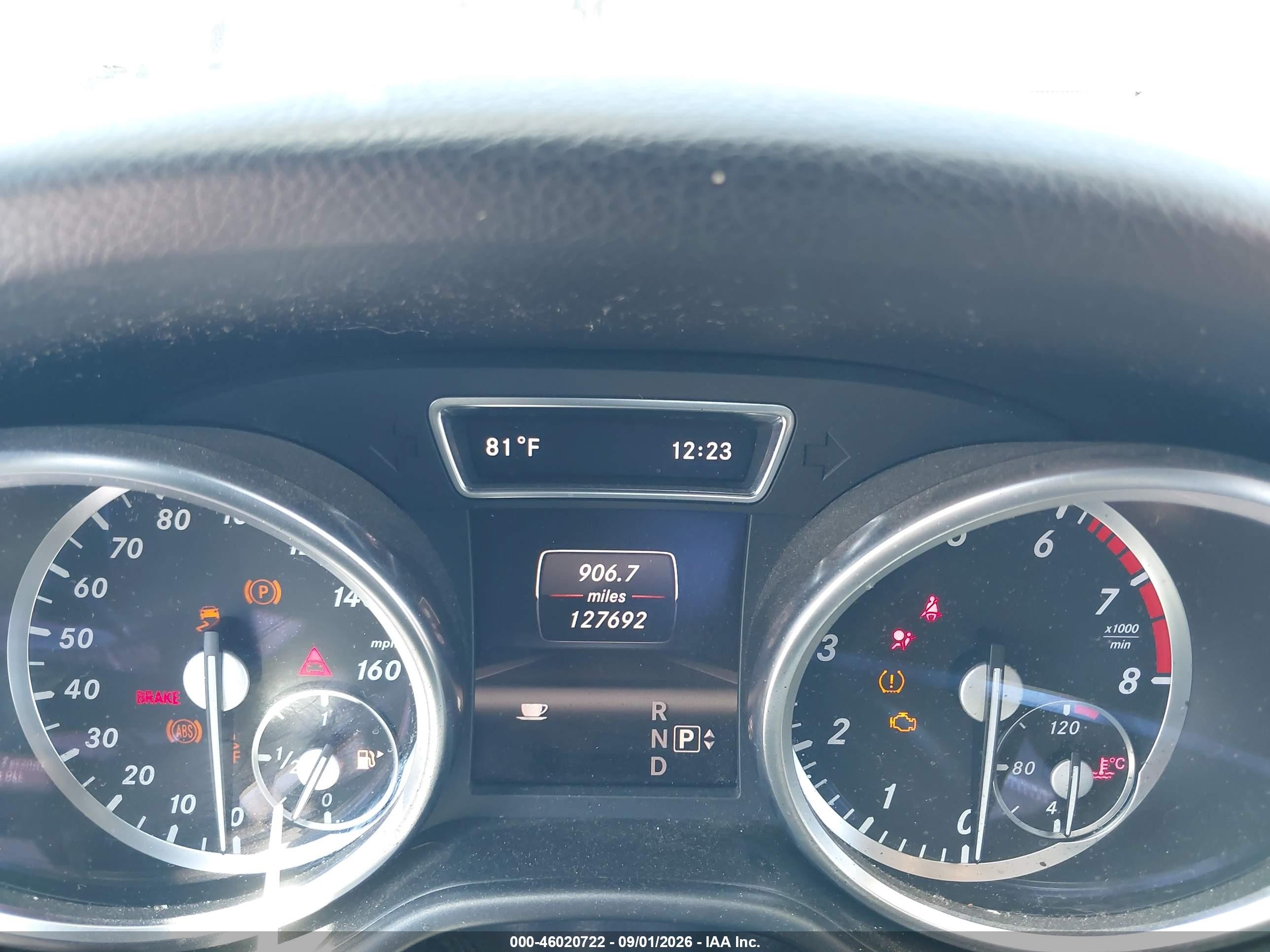2013 Mercedes-benz Ml 350   Gray vin: 4JGDA5JB6DA114026
