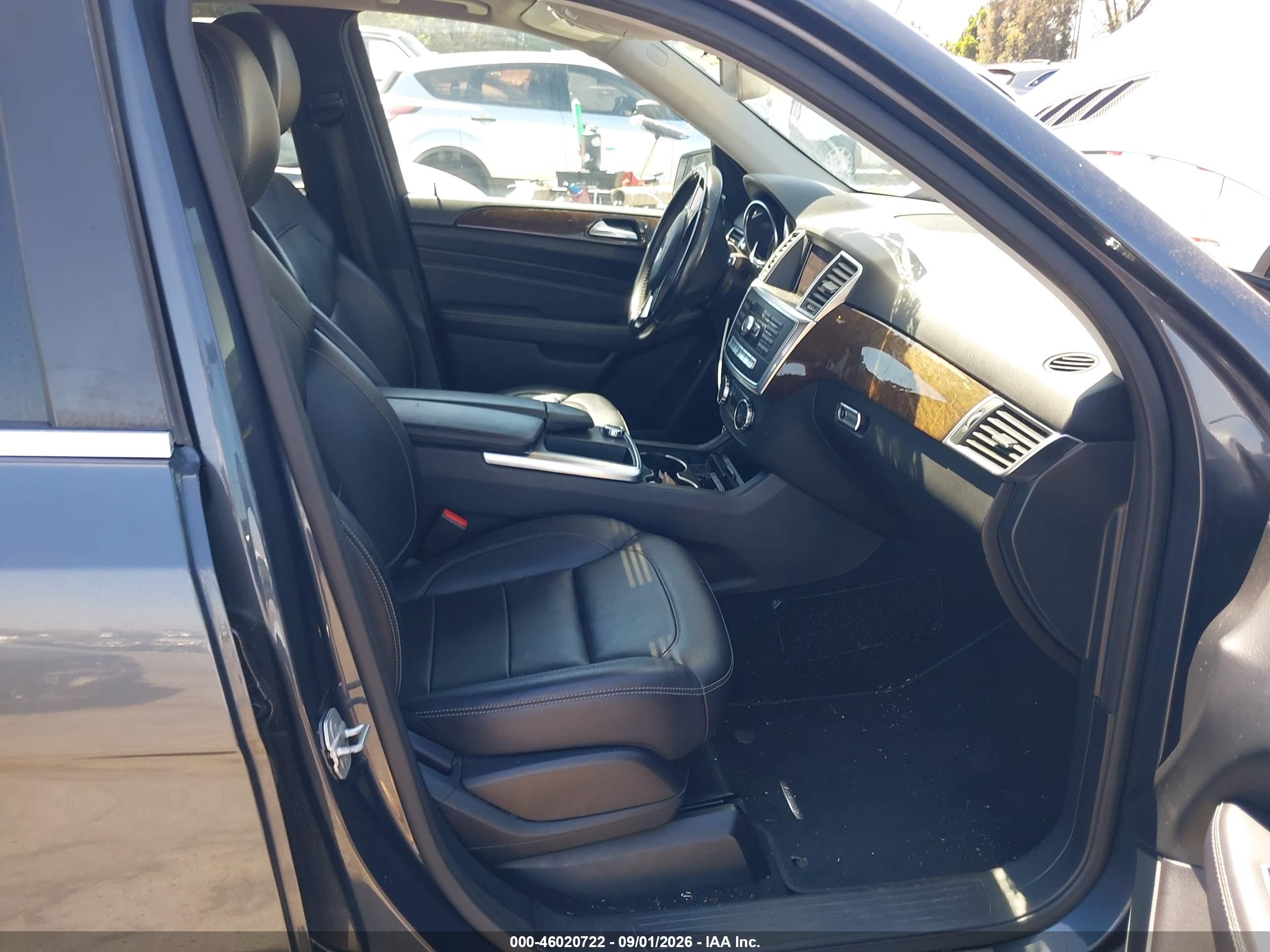 2013 Mercedes-benz Ml 350   Gray vin: 4JGDA5JB6DA114026