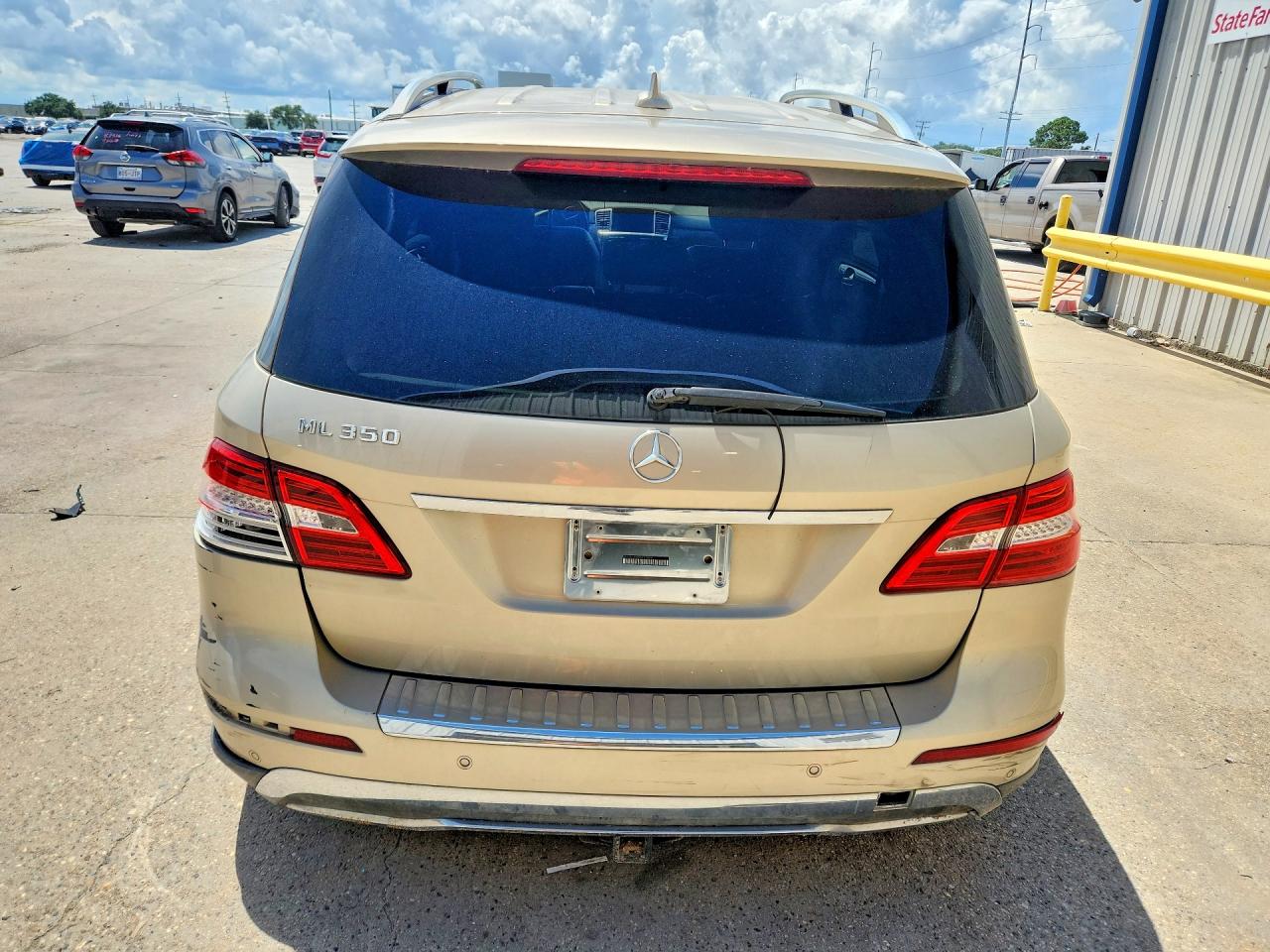 2013 Mercedes-benz Ml 350 Gold vin: 4JGDA5JB6DA152856