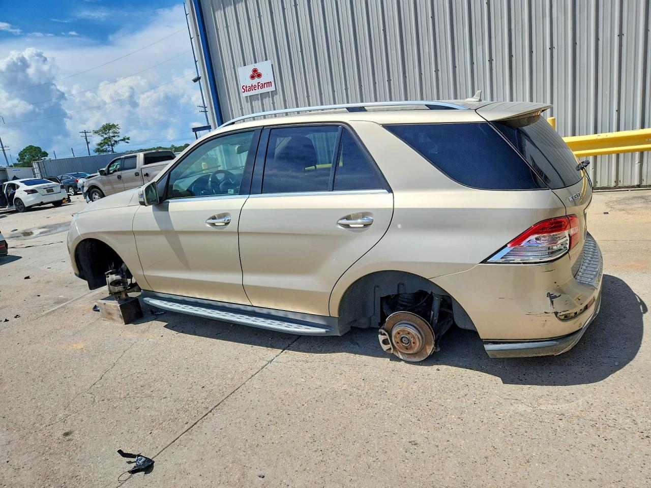 2013 Mercedes-benz Ml 350 Gold vin: 4JGDA5JB6DA152856