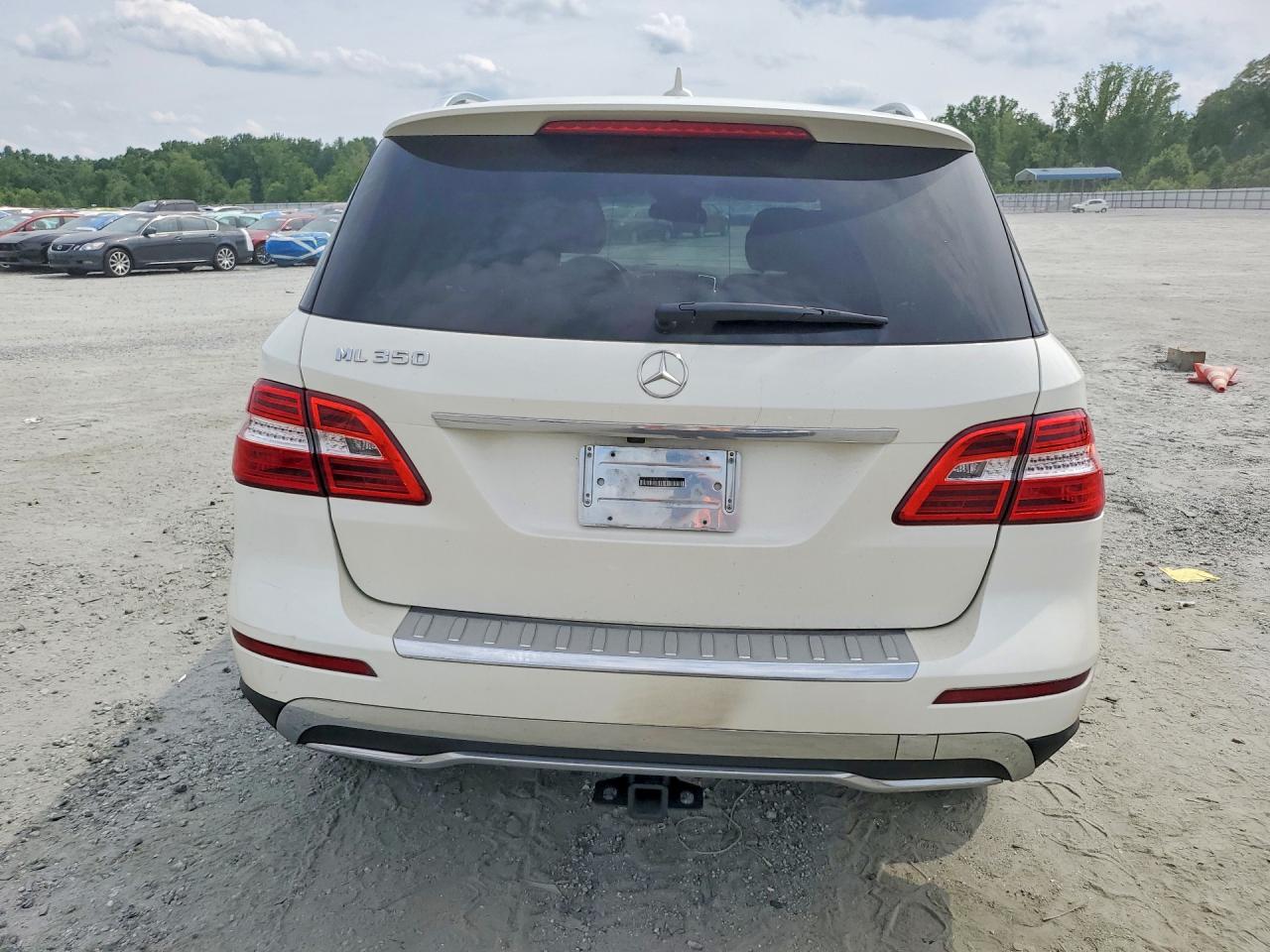 2013 Mercedes-benz Ml 350 Белый vin: 4JGDA5JB6DA263200