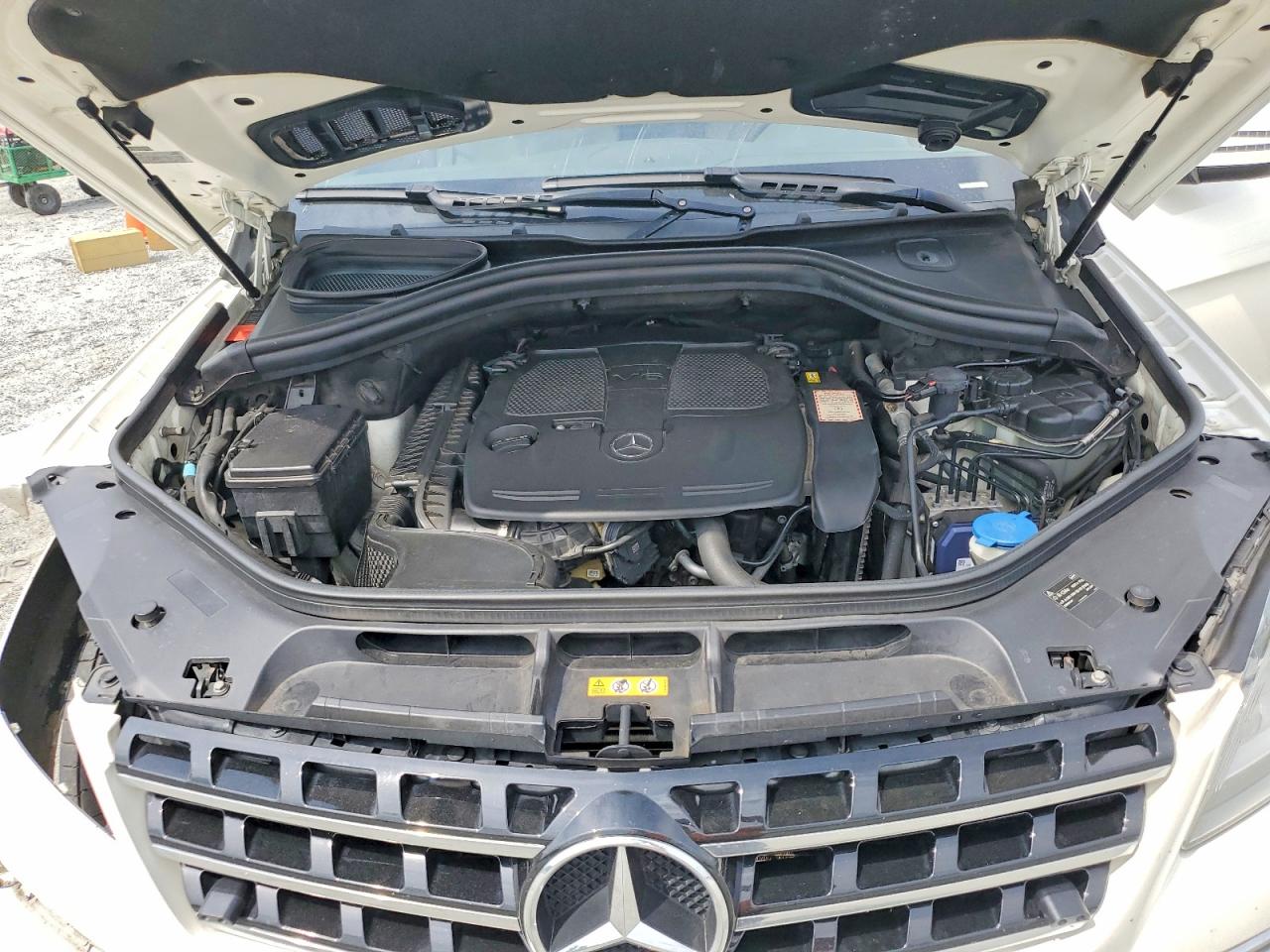 2013 Mercedes-benz Ml 350 Белый vin: 4JGDA5JB6DA263200