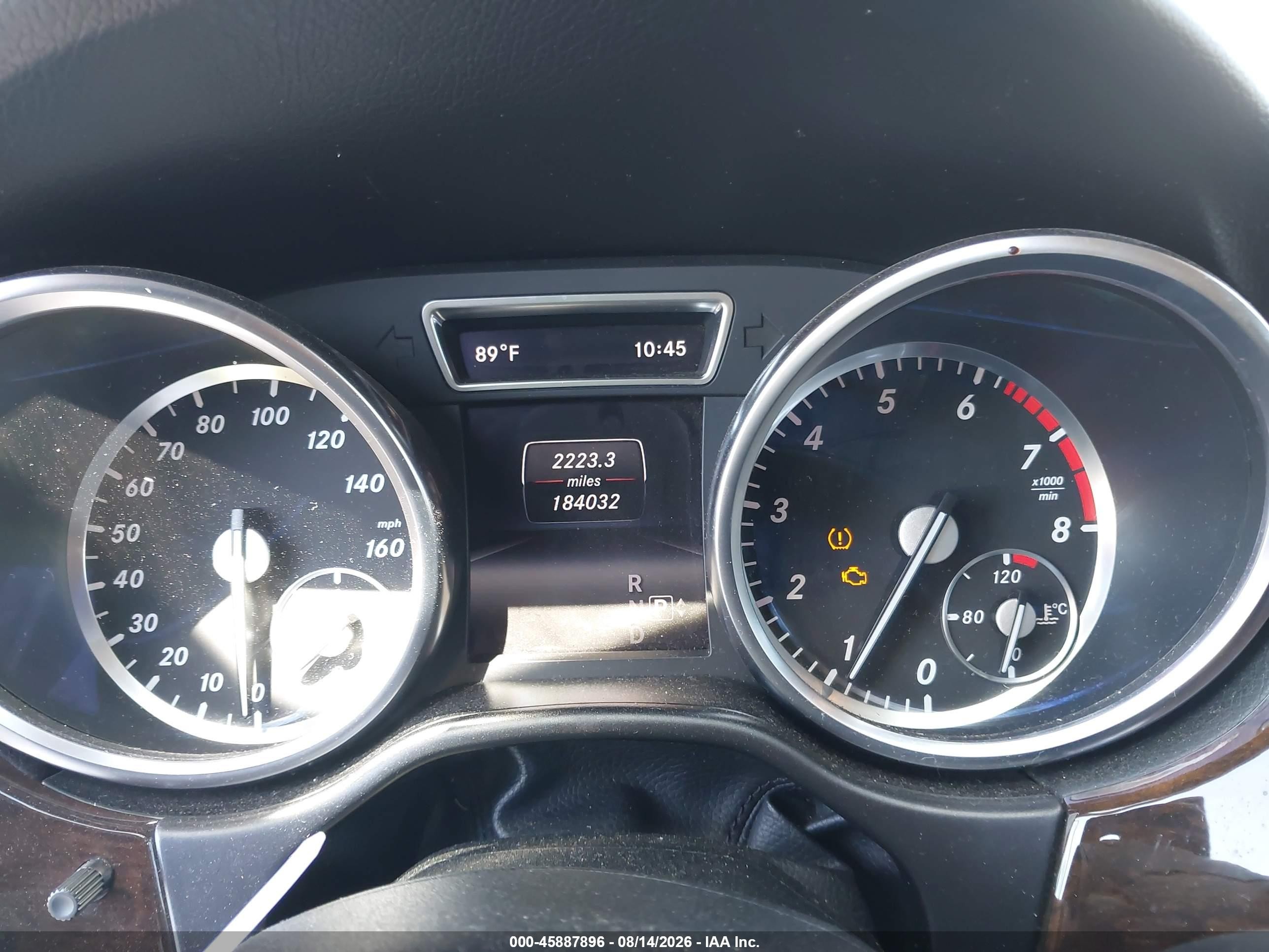 2014 Mercedes-benz Ml 350   Black vin: 4JGDA5JB6EA322179