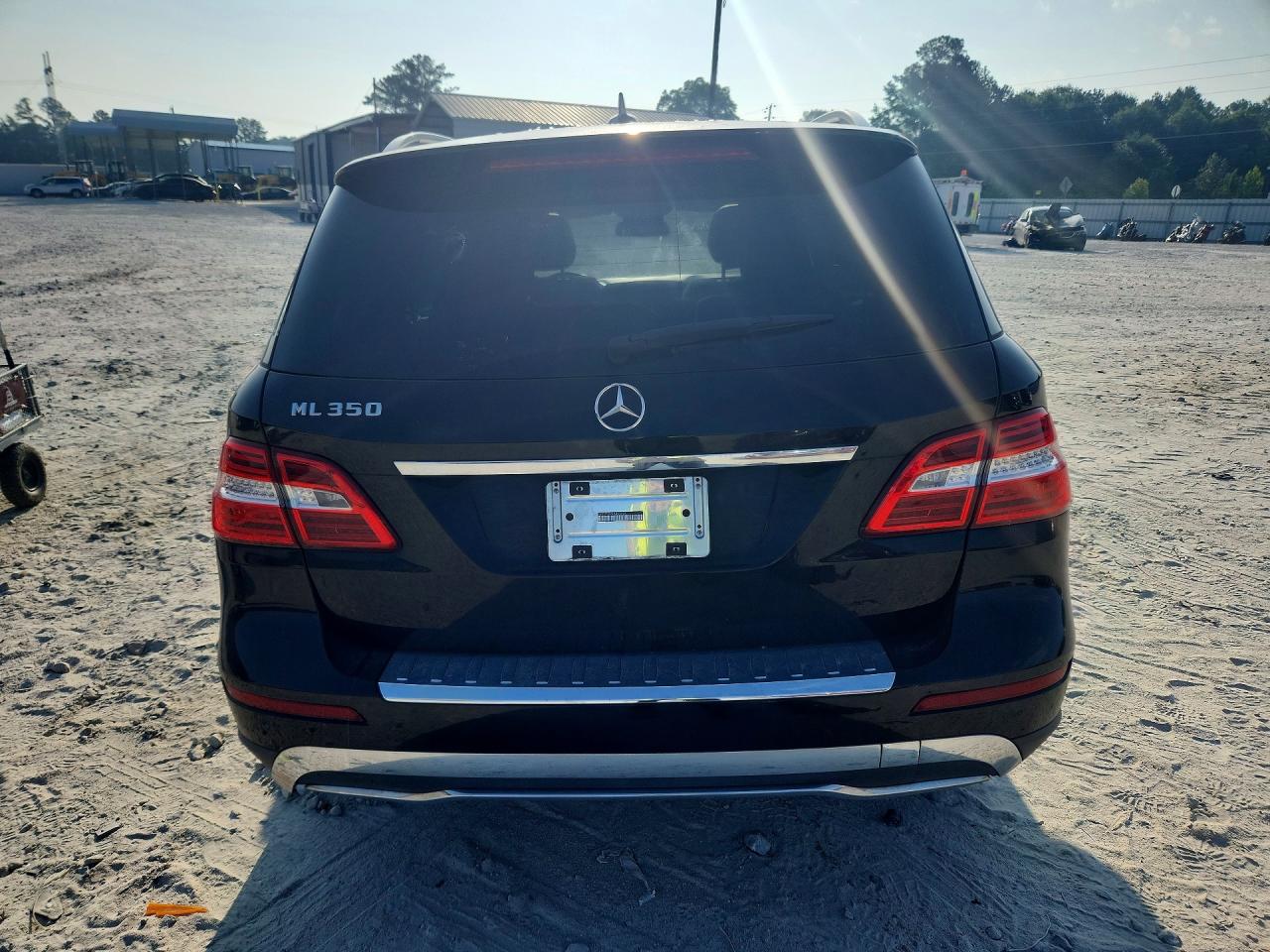 2015 Mercedes-benz Ml 350 Black vin: 4JGDA5JB6FA463223