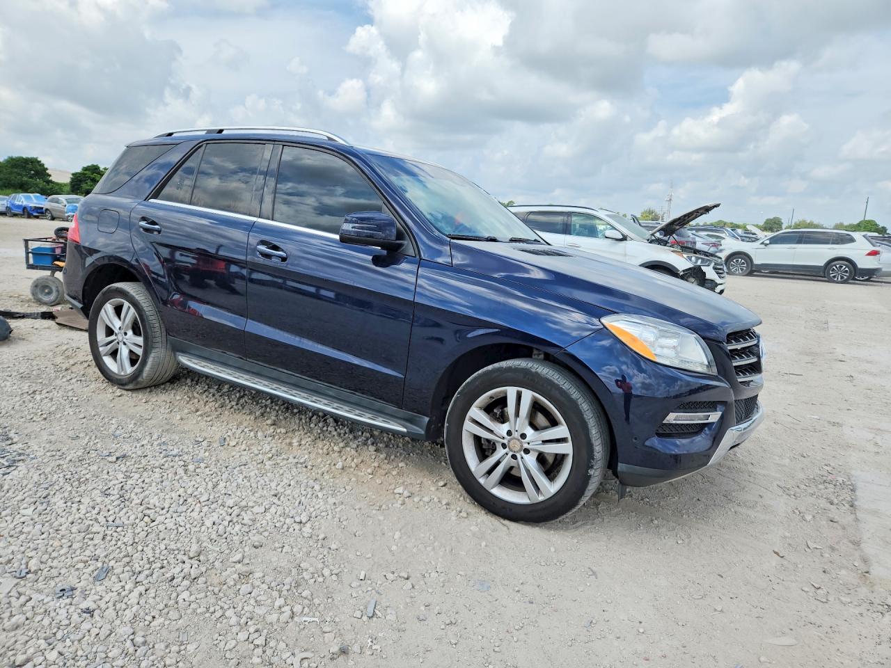 2015 Mercedes-benz Ml 350 Black vin: 4JGDA5JB6FA465618