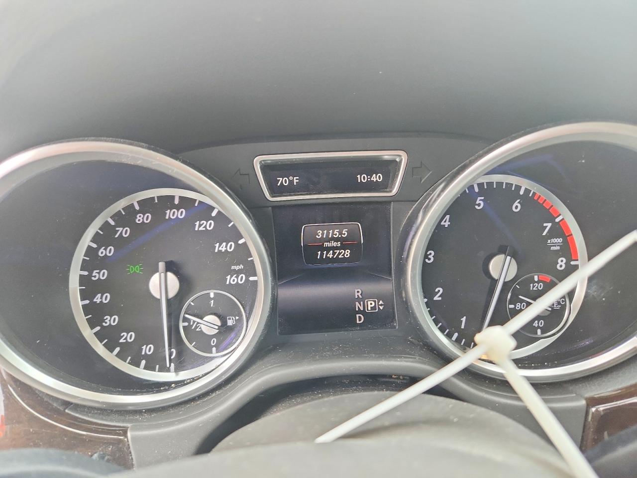 2015 Mercedes-benz Ml 350 Gray vin: 4JGDA5JB6FA543475
