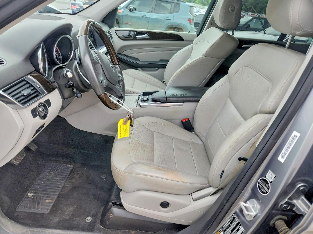 2015 Mercedes-benz Ml 350 Gray vin: 4JGDA5JB6FA543475