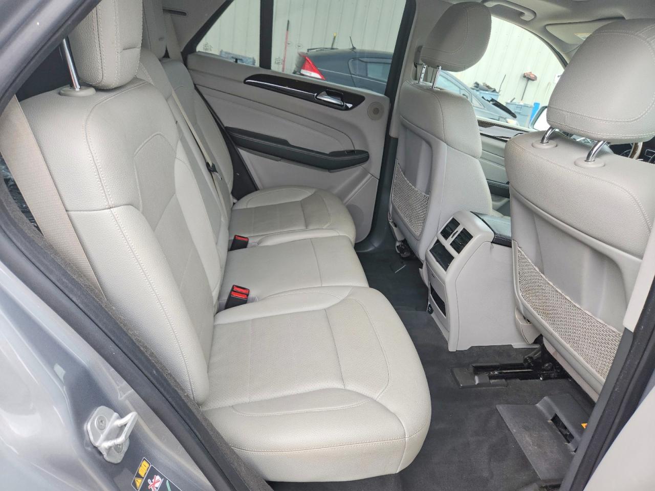 2015 Mercedes-benz Ml 350 Gray vin: 4JGDA5JB6FA543475