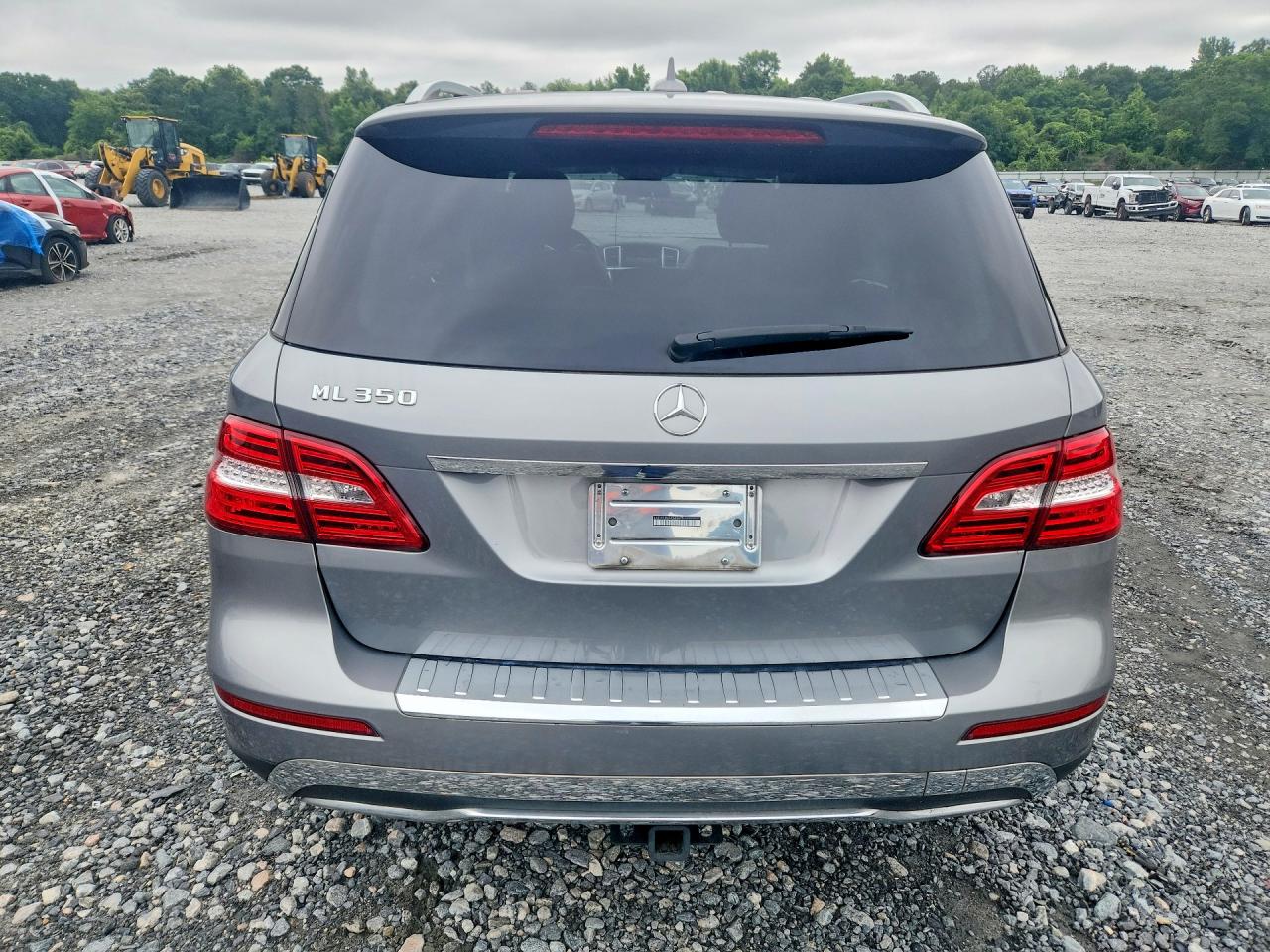 2015 Mercedes-benz Ml 350 Gray vin: 4JGDA5JB6FA543475