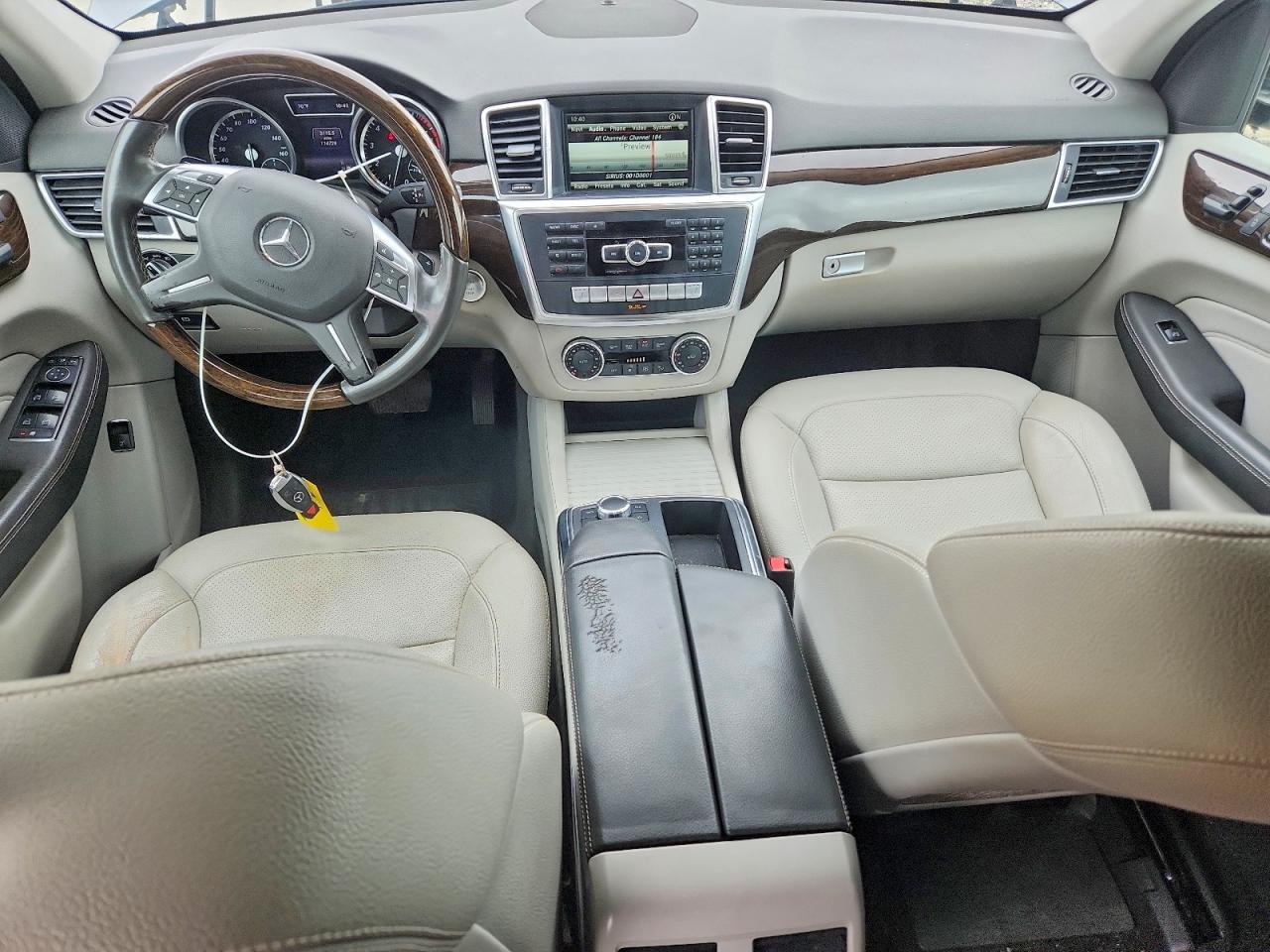 2015 Mercedes-benz Ml 350 Gray vin: 4JGDA5JB6FA543475