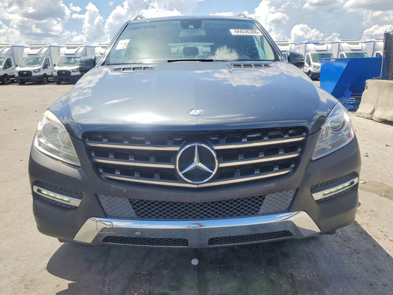 2015 Mercedes-benz Ml 350 Gray vin: 4JGDA5JB6FA608910