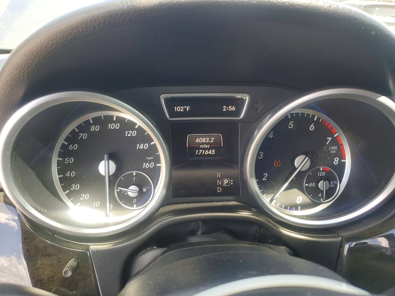 2015 Mercedes-benz Ml 350 Gray vin: 4JGDA5JB6FA608910