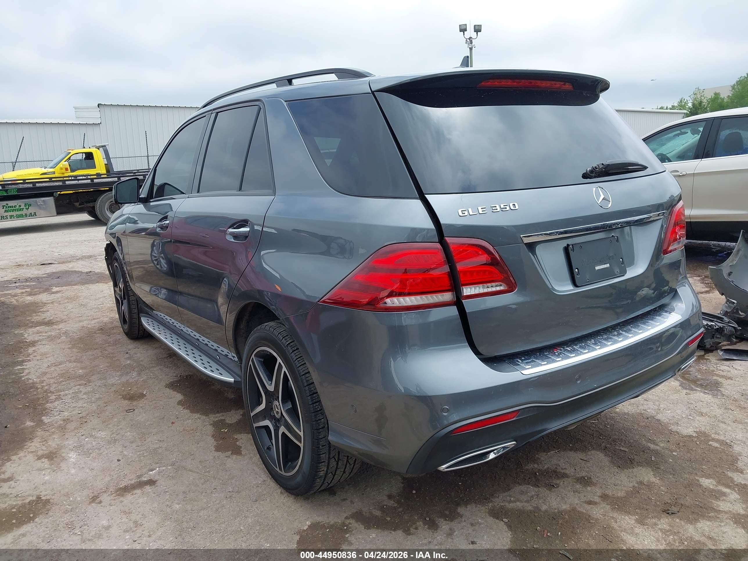 2017 Mercedes-benz Gle 350   Black vin: 4JGDA5JB6HA937450