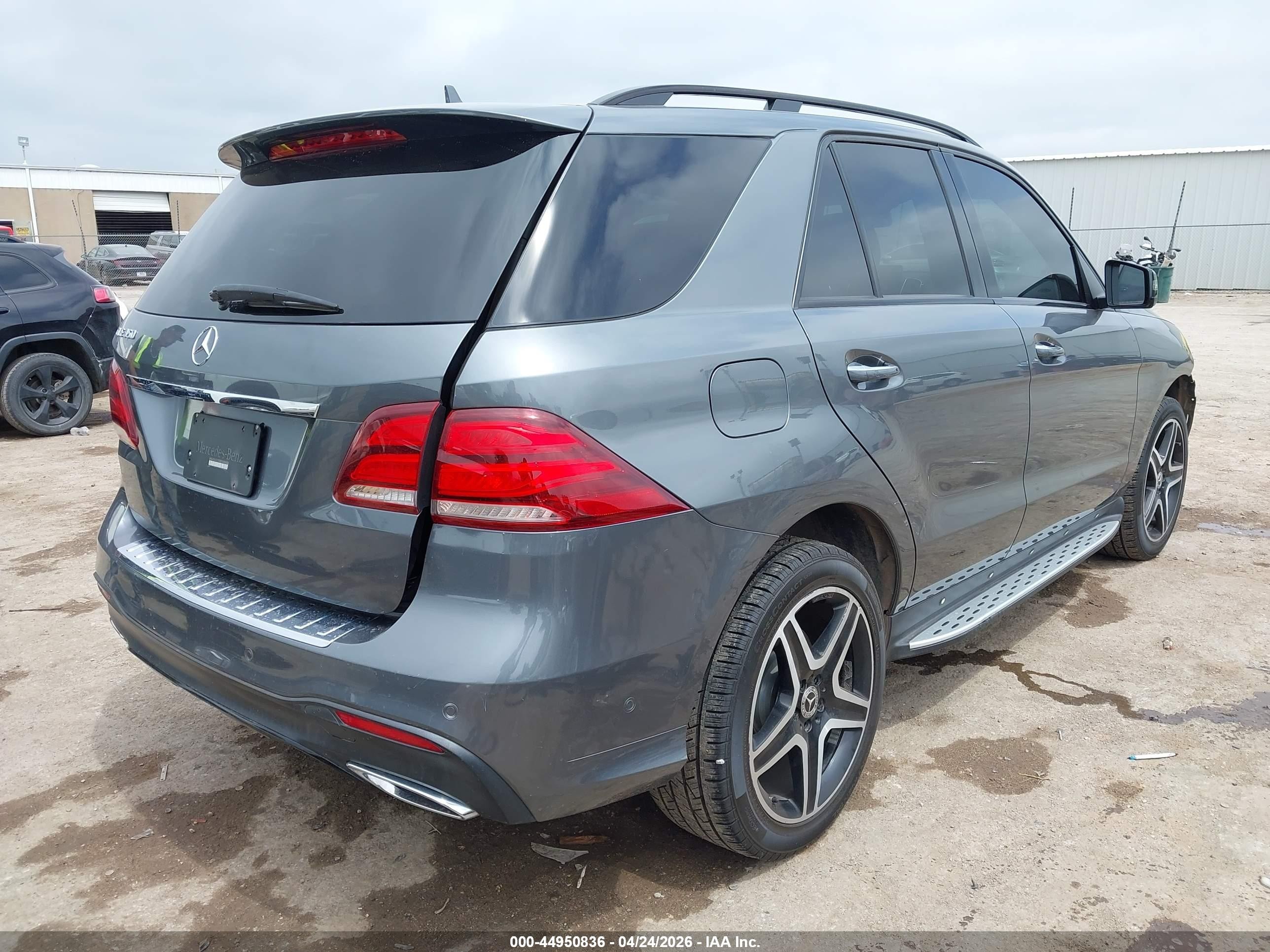 2017 Mercedes-benz Gle 350   Black vin: 4JGDA5JB6HA937450