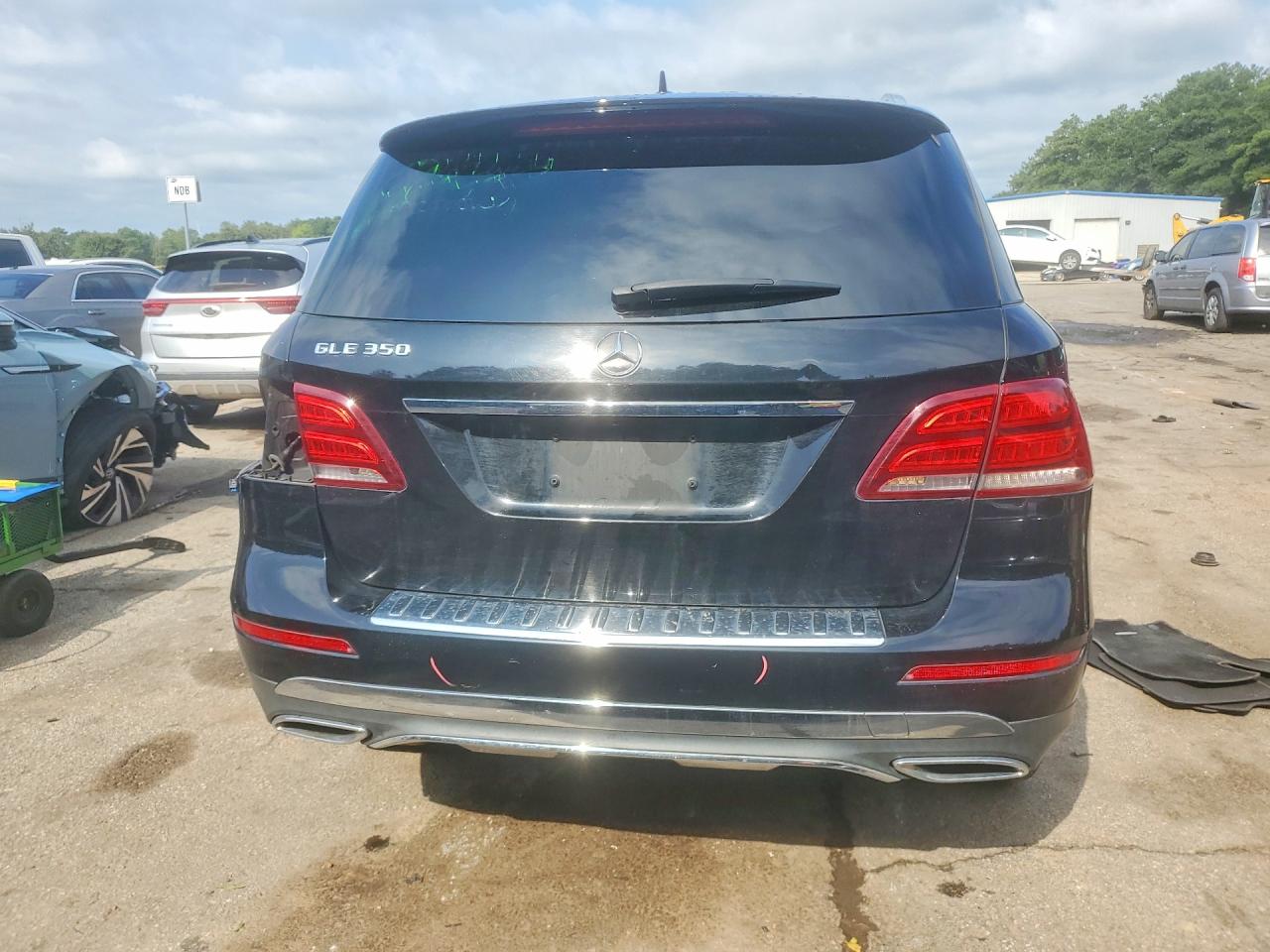 2018 Mercedes-benz Gle 350 Black vin: 4JGDA5JB6JB182655